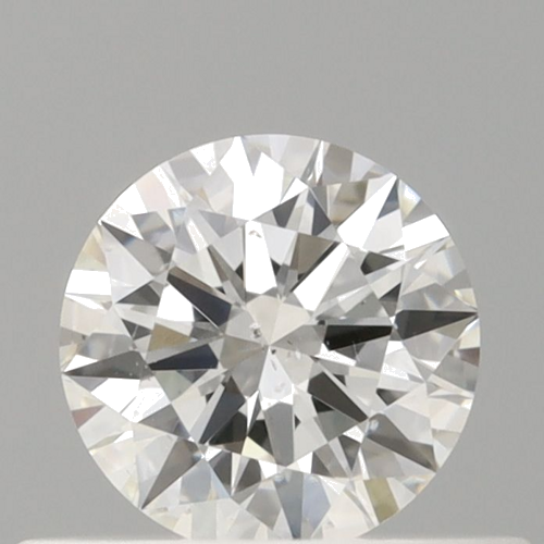 0.43 carat F-SI1 Excellent cut Natūralus Round Deimantas (1)