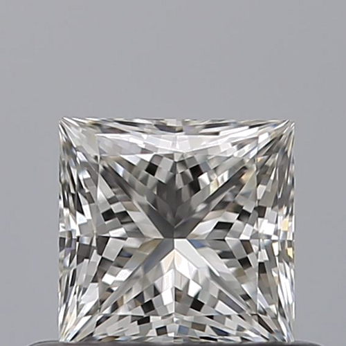 0.51 carat G-VVS1 Natūralus Princess Deimantas (1)