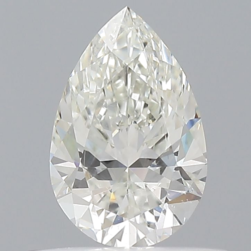 0.5 carat I-SI1 Natūralus Pear Deimantas (1)