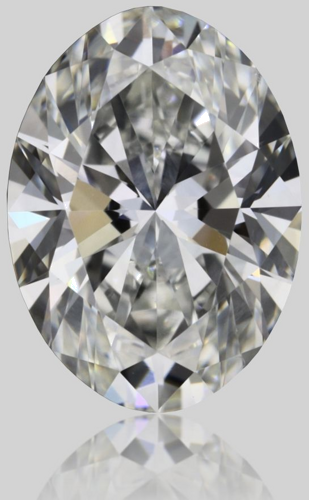 0.72 carat H-SI1 Natūralus Oval Deimantas (1)