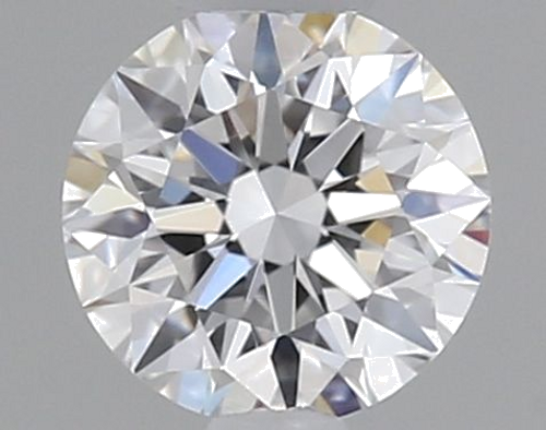 0.22 carat D-VVS1 Excellent cut Natūralus Round Deimantas (1)