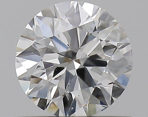 0.5 carat F-SI1 Very Good cut Natūralus Round Deimantas (1)