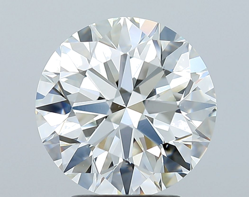 3.02 carat H-VS2 Excellent cut Natūralus Round Deimantas (1)