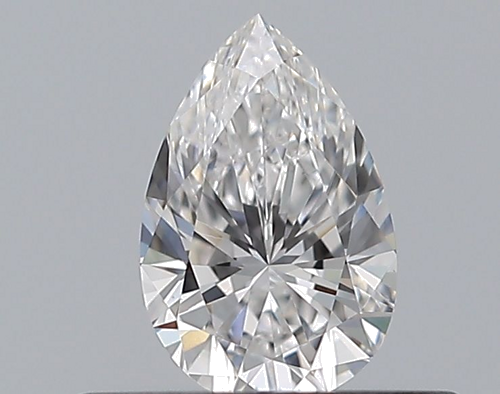 0.31 carat D-VS1 Natūralus Pear Deimantas (1)