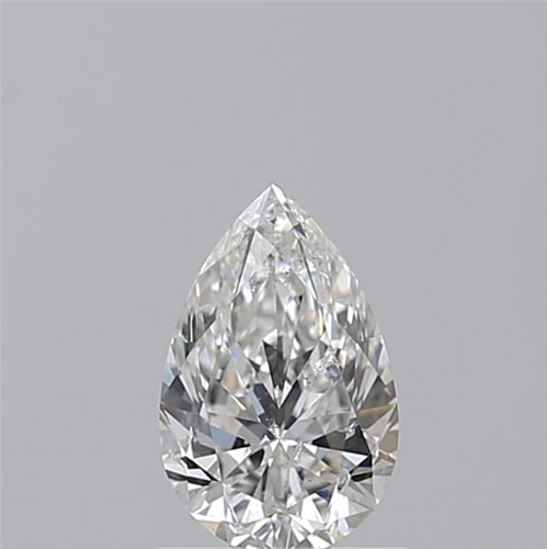 1.01 carat F-SI2 Natūralus Pear Deimantas (1)