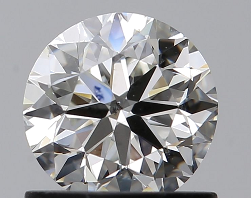 0.9 carat H-SI2 Very Good cut Natūralus Round Deimantas (1)