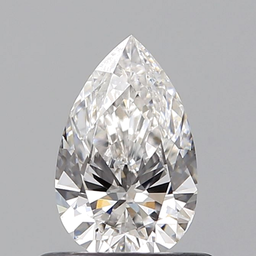 0.5 carat E-SI1 Natūralus Pear Deimantas (1)