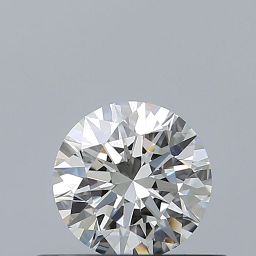 0.43 carat F-VVS1 Excellent cut Natūralus Round Deimantas (1)