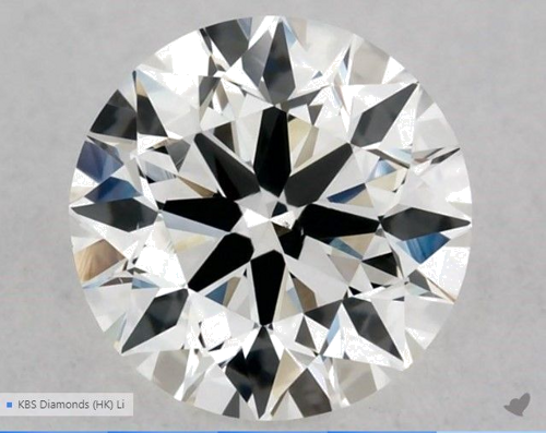 0.56 carat G-VS1 Excellent cut Natūralus Round Deimantas (1)