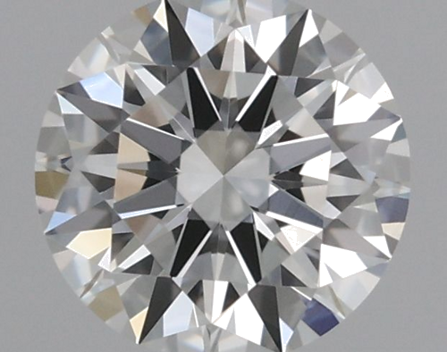 0.39 carat F-VVS1 Excellent cut Natūralus Round Deimantas (1)