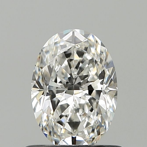 0.64 carat E-VVS2 Natūralus Oval Deimantas (1)