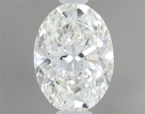 0.6 carat I-VS2 Natūralus Oval Deimantas (1)
