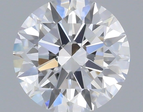 0.5 carat F-VVS2 Excellent cut Natūralus Round Deimantas (1)