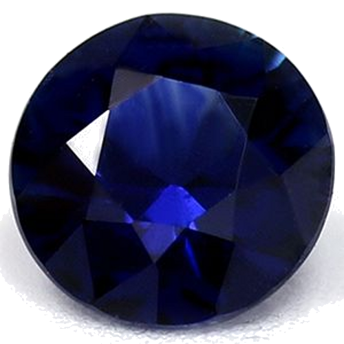0.61 carat BLUE Round Safyras (1)