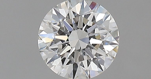 0.55 carat F-VVS1 Excellent cut Natūralus Round Deimantas (1)