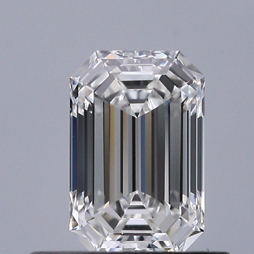 0.53 carat F-VVS1 Natūralus Emerald Deimantas (1)