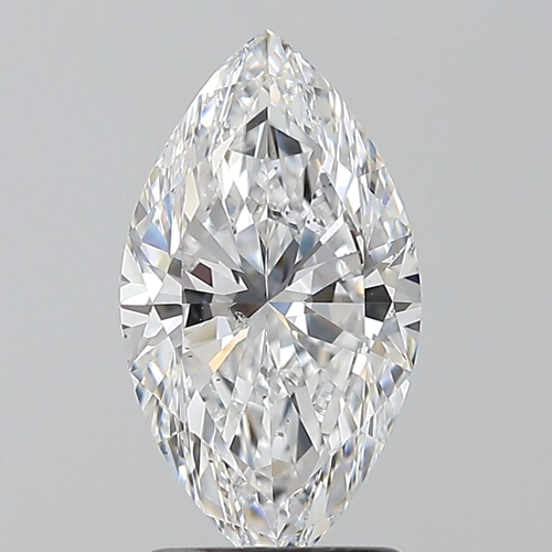 2.01 carat D-SI1 Natūralus Marquise Deimantas (1)