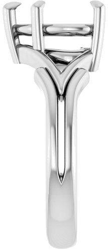 Sužadėtuvių Žiedas „Solitaire“ 585 Baltojo Aukso Heart Shape 9mm (4)