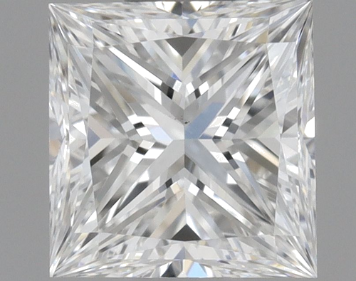 0.5 carat E-VS2 Natūralus Princess Deimantas (1)