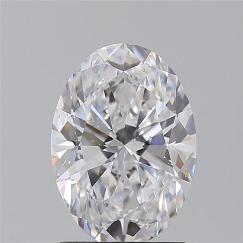 1.73 carat D-SI1 Natūralus Oval Deimantas (1)