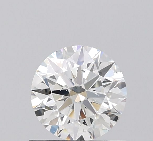0.71 carat I-SI2 Excellent cut Natūralus Round Deimantas (1)