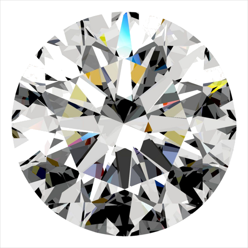0.31 carat F-VVS1 Excellent cut Natūralus Round Deimantas (1)
