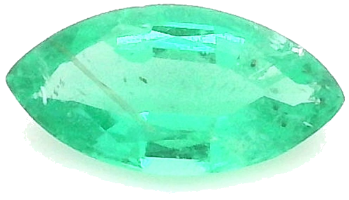 0.36 carat GREEN Marquise Smaragdas (1)