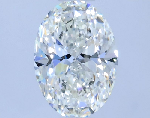 0.58 carat G-IF Natūralus Oval Deimantas (1)