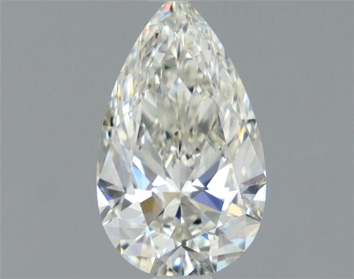 0.5 carat I-IF Natūralus Pear Deimantas (1)
