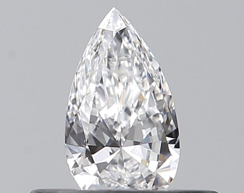 0.24 carat D-VVS1 Natūralus Pear Deimantas (1)