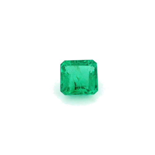 1.19 carat GREEN STEP cut Octagonal Smaragdas (1)