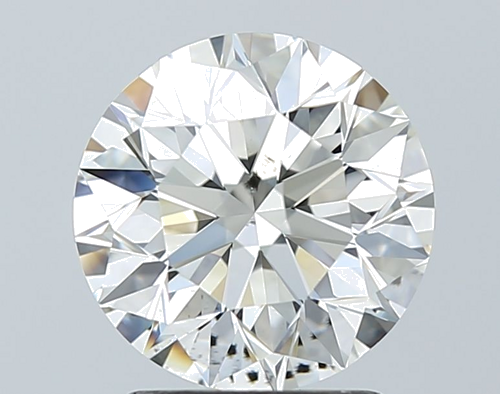 2.0 carat K-SI2 Excellent cut Natūralus Round Deimantas (1)