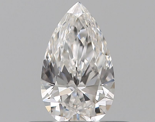 0.3 carat E-VS1 Natūralus Pear Deimantas (1)