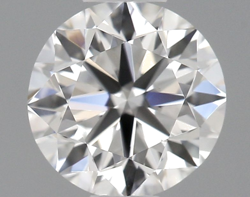 0.5 carat F-VVS2 Very Good cut Natūralus Round Deimantas (1)