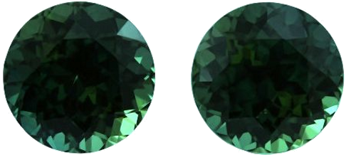 3.13 carat GREEN Round Safyras (1)