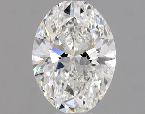 0.5 carat F-VS2 Natūralus Oval Deimantas (1)