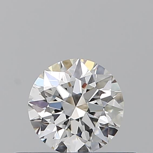 0.37 carat G-VVS2 Excellent cut Natūralus Round Deimantas (1)