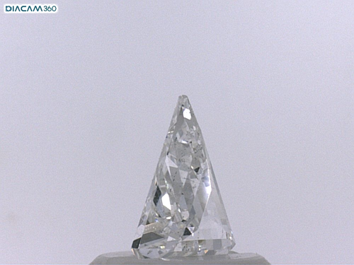 0.45 carat I-SI2 Natūralus Triangular Deimantas (1)