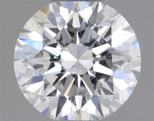 0.43 carat F-SI2 Excellent cut Natūralus Round Deimantas (1)