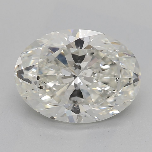 1.79 carat I-SI2 Natūralus Oval Deimantas (1)