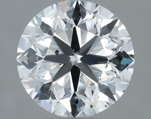 0.8 carat F-SI1 Very Good cut Natūralus Round Deimantas (1)