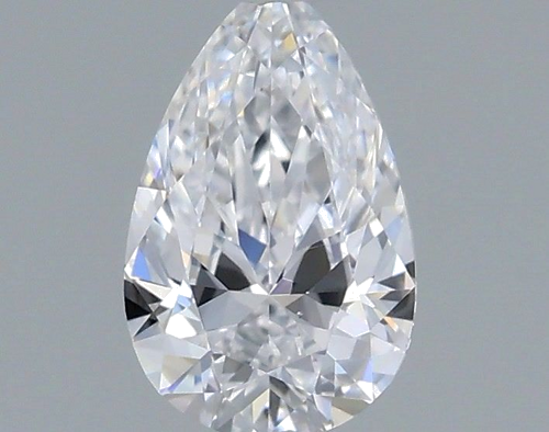 0.4 carat D-SI1 Natūralus Pear Deimantas (1)
