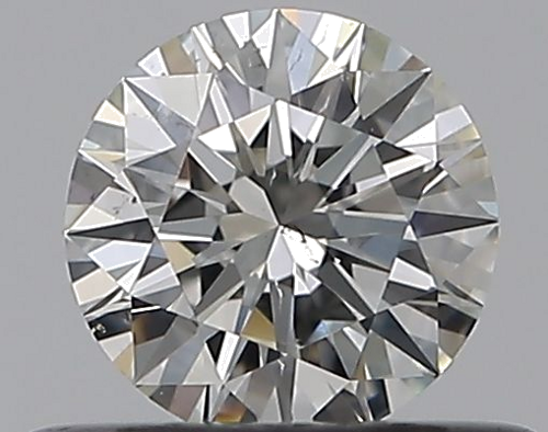 0.38 carat H-SI1 Excellent cut Natūralus Round Deimantas (1)