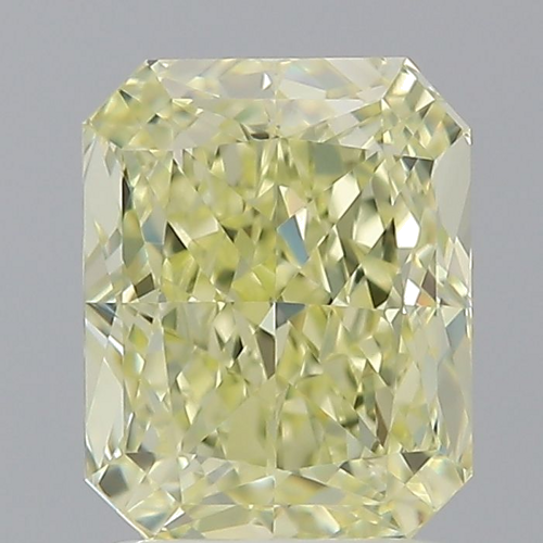 2.01 carat Fancy Yellow-VVS1 Natūralus Radiant Deimantas (1)
