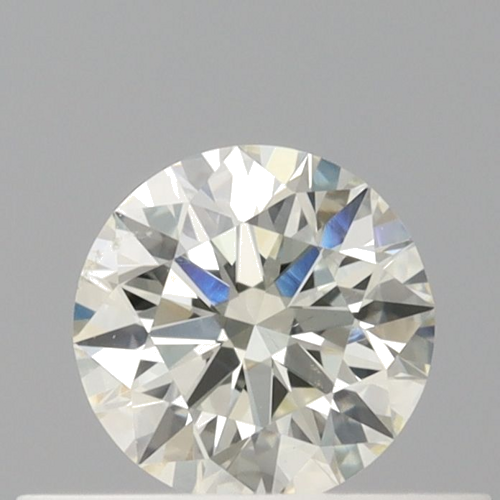 0.37 carat F-VVS1 Excellent cut Natūralus Round Deimantas (1)