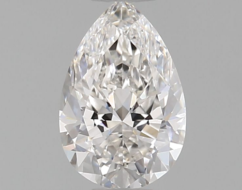 0.54 carat G-VS2 Natūralus Pear Deimantas (1)