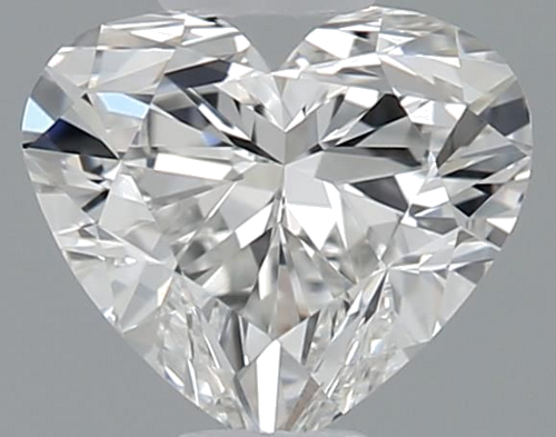 0.34 carat G-VVS1 Natūralus Heart Deimantas (1)