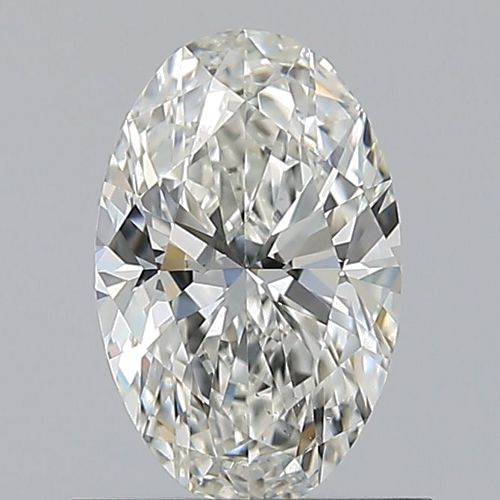 0.7 carat H-VS2 Natūralus Oval Deimantas (1)