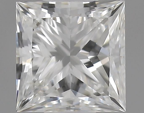 0.3 carat G-VVS2 Natūralus Princess Deimantas (1)