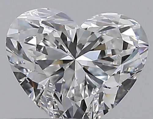 0.37 carat F-VS1 Natūralus Heart Deimantas (1)
